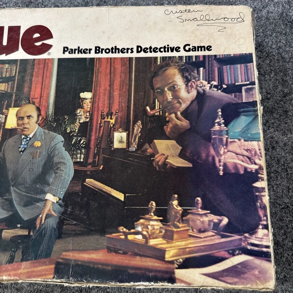 Parker Brothers clue complete